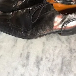 Etro | Shoes | Etro Black Lace Up Wingtip Oxford Sz 1512  display picture 2